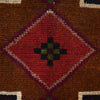 Baluchi Rug Handmade Red Geometric 4x6 ft