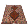 Baluchi Rug Handmade Tan Geometric 4x6 ft