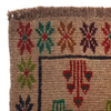 Baluchi Rug Handmade Tan Geometric 4x6 ft