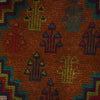 Baluchi Rug Handmade Tan Geometric 4x6 ft