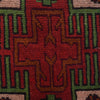 Baluchi Rug Handmade Tan Geometric 4x6 ft