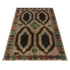 Baluchi Rug Handmade Beige Geometric 4x6 ft