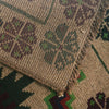 Baluchi Rug Handmade Beige Geometric 4x6 ft