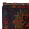 Baluchi Rug Handmade Multi Geometric 4x6 ft