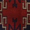 Baluchi Rug Handmade Red Floral 4x6 ft