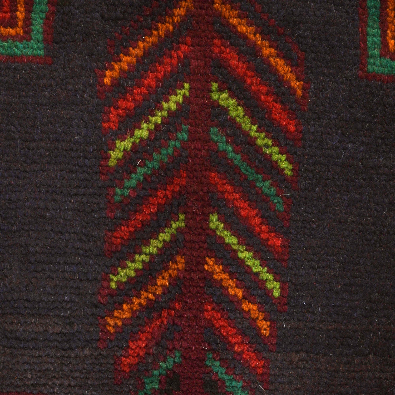 Baluchi Rug Handmade Multi Floral 4x6 ft
