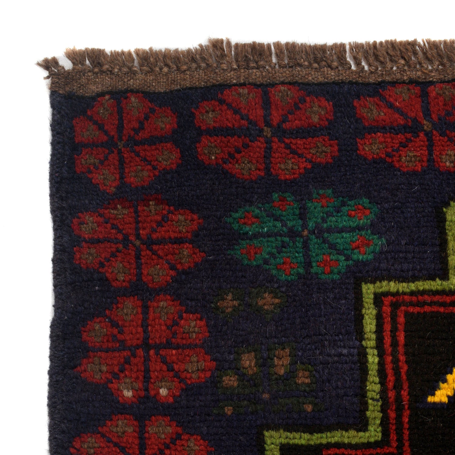 Baluchi Rug Handmade Multi Floral 4x6 ft