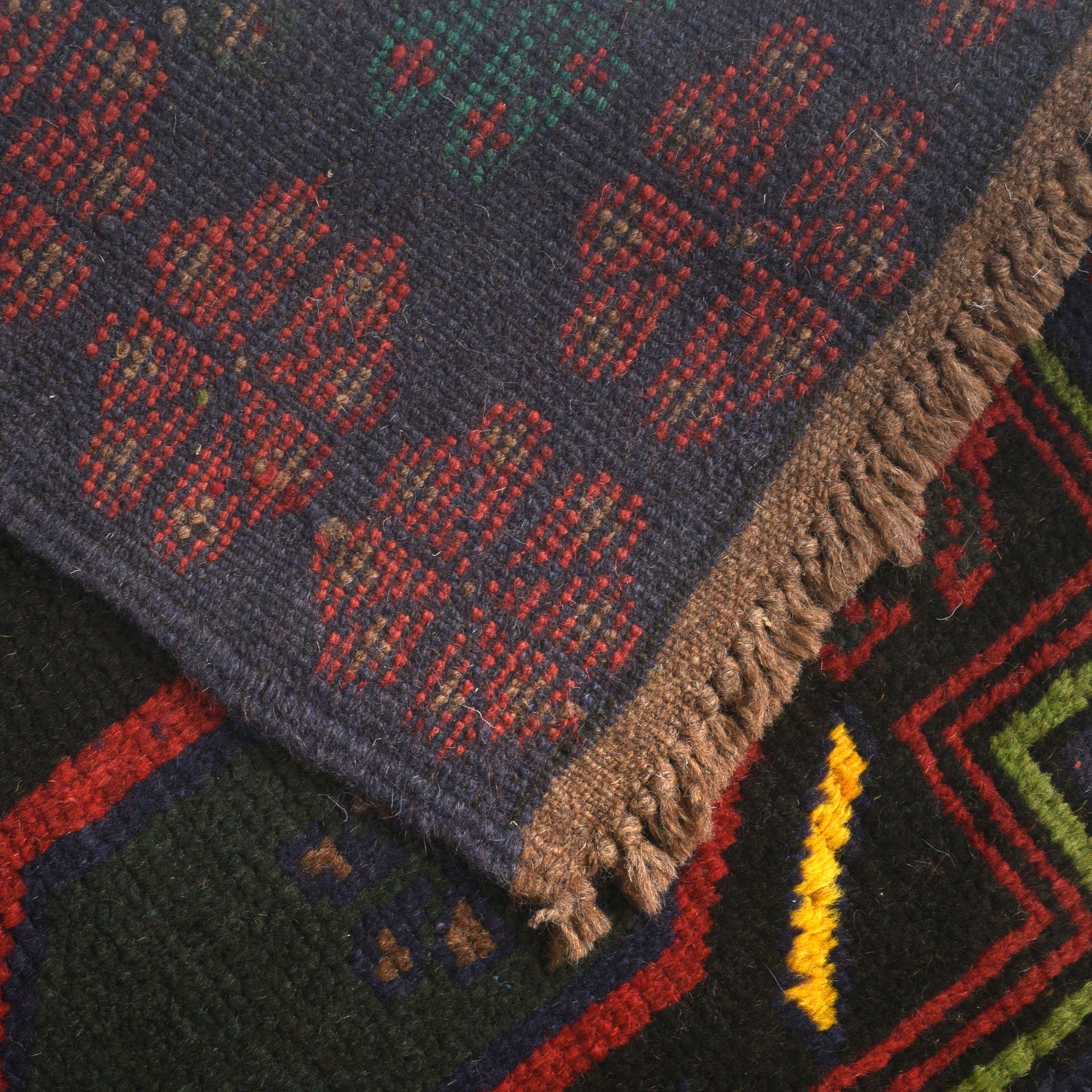 Baluchi Rug Handmade Multi Floral 4x6 ft