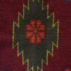 Baluchi Rug Handmade Dark Purple Floral 4x6 ft