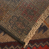 Baluchi Rug Handmade Tan Geometric 4x6 ft
