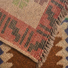 Baluchi Rug Handmade Tan Geometric 4x6 ft