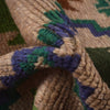 Baluchi Rug Handmade Tan Geometric 4x6 ft