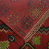Baluchi Rug Handmade Red Geometric 4x6 ft