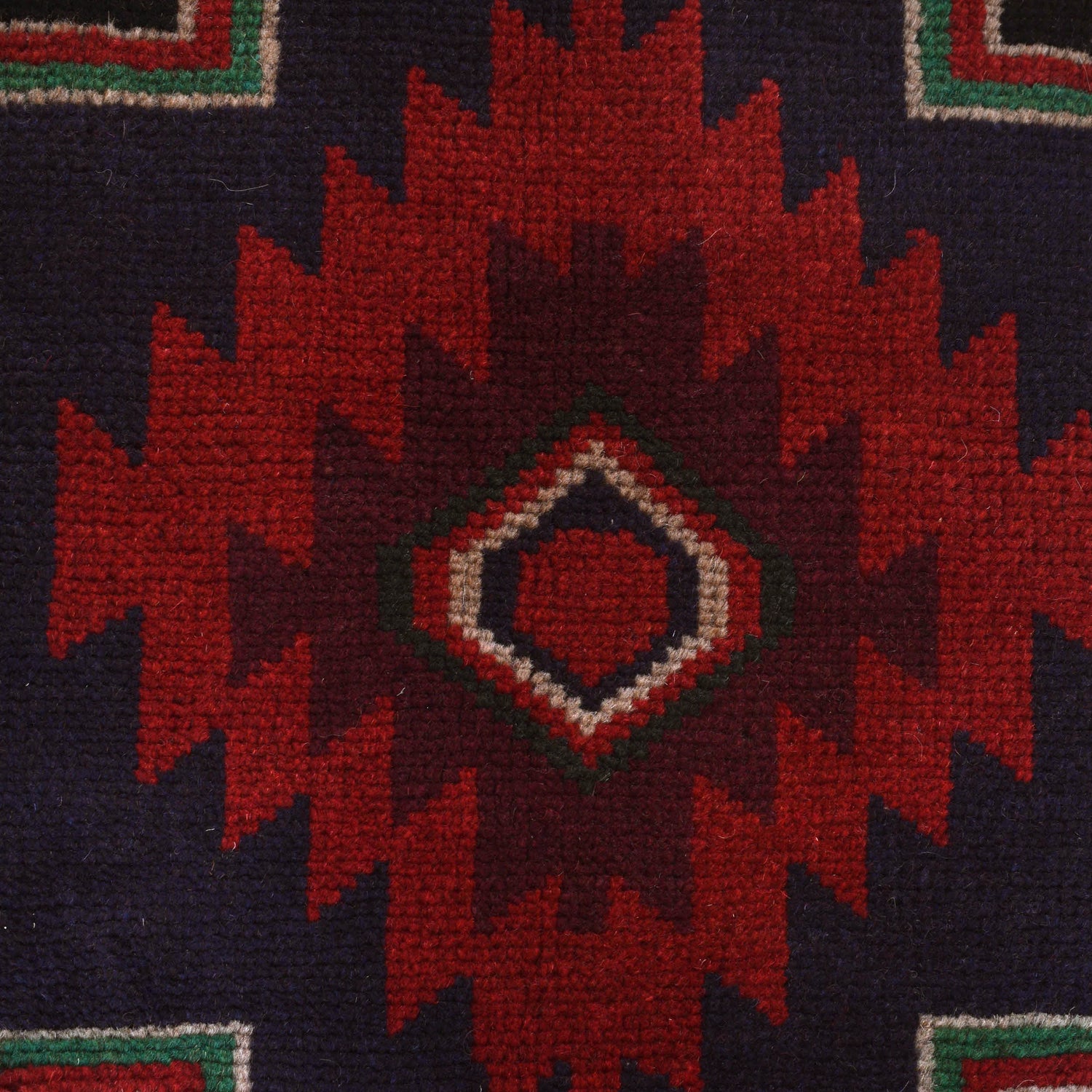 Baluchi Rug Handmade Multi Floral 4x6 ft