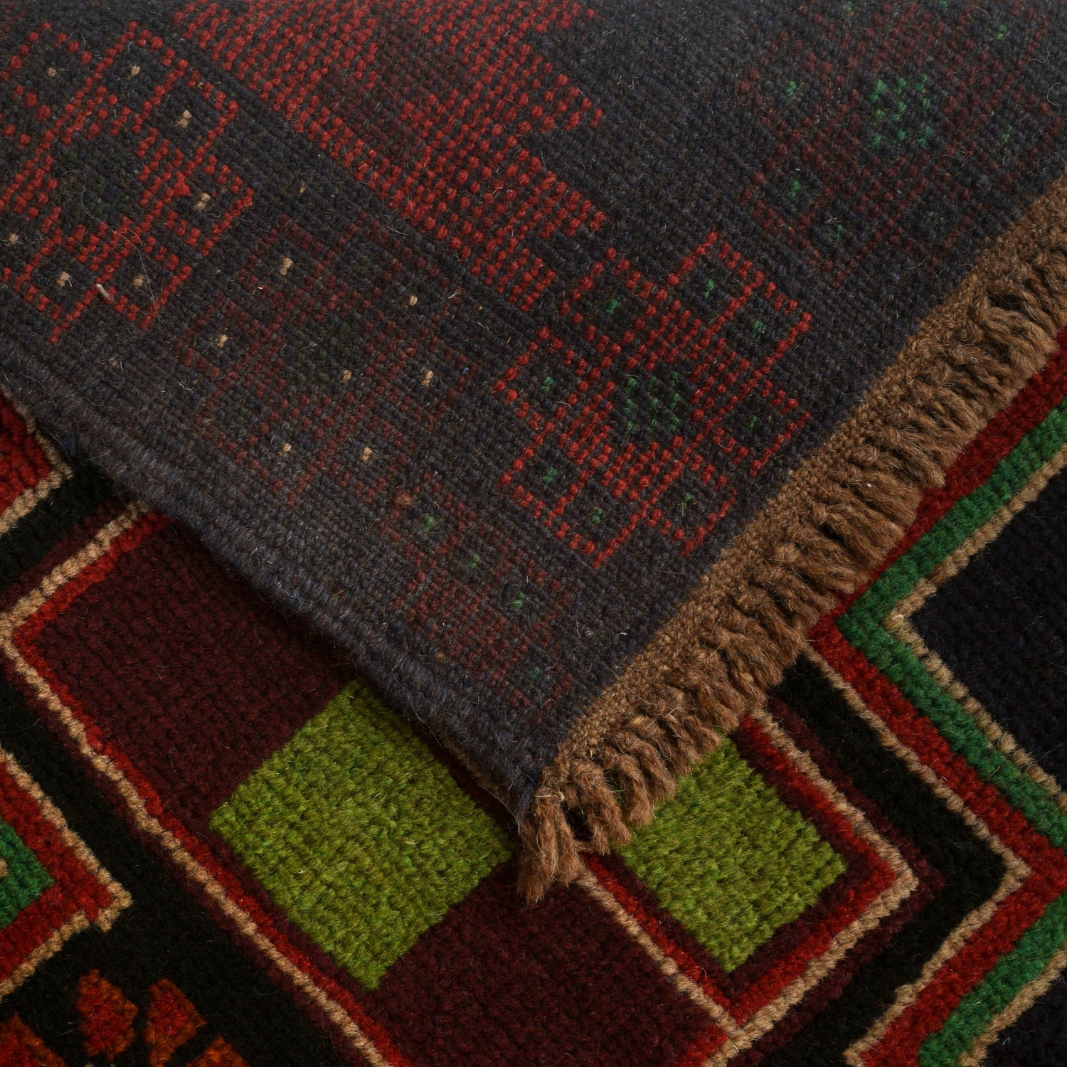 Baluchi Rug Handmade Multi Floral 4x6 ft