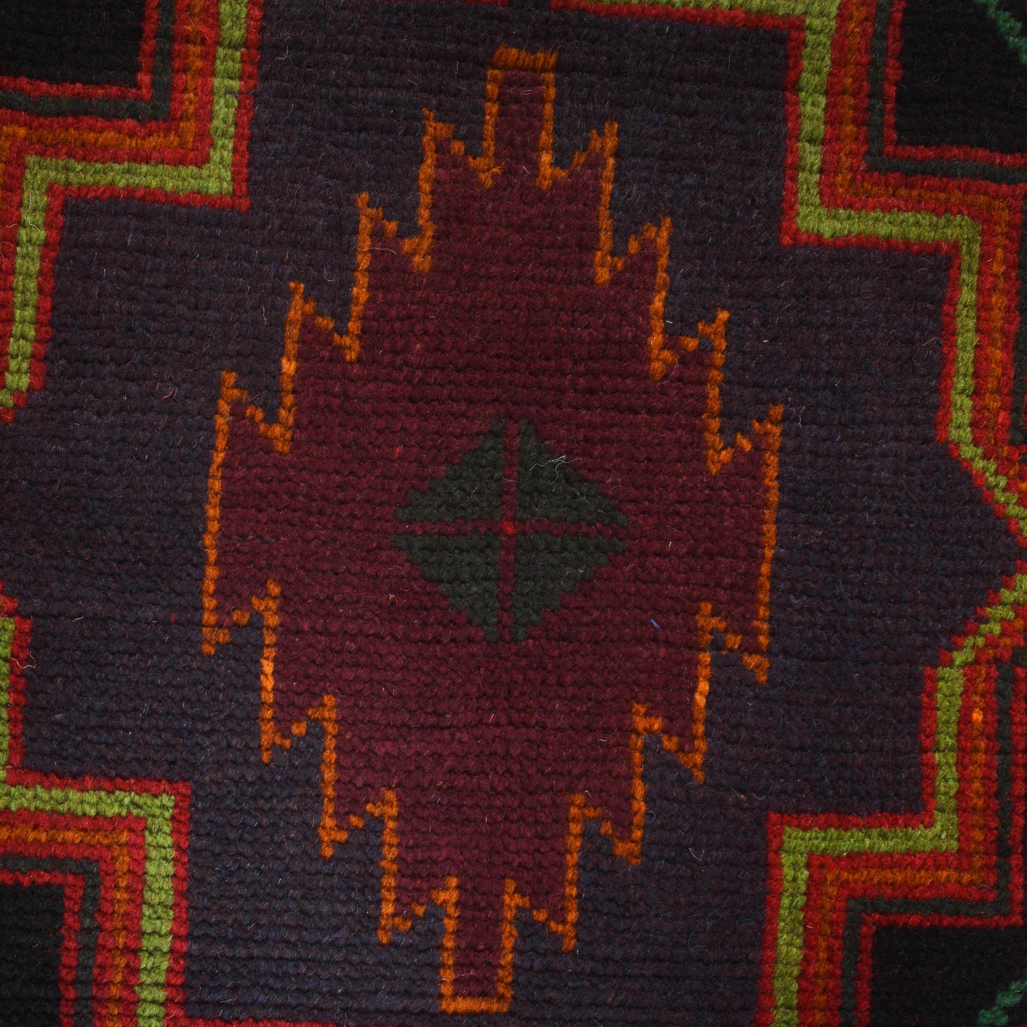 Baluchi Rug Handmade Multi Floral 4x6 ft