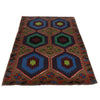 Baluchi Rug Handmade Light Brown Geometric 4x6 ft