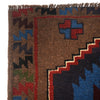 Baluchi Rug Handmade Light Brown Geometric 4x6 ft