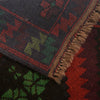 Baluchi Rug Handmade Multi Geometric 4x6 ft