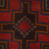Baluchi Rug Handmade Red Geometric 4x6 ft