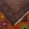 Baluchi Rug Handmade Orange Geometric 4x6 ft