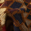 Baluchi Rug Handmade Brown Geometric 4x6 ft