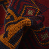Baluchi Rug Handmade Red Geometric 4x6 ft