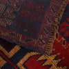 Baluchi Rug Handmade Red Floral 4x6 ft