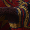 Baluchi Rug Handmade Red Floral 4x6 ft