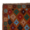 Baluchi Rug Handmade Orange Floral 4x6 ft