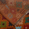 Baluchi Rug Handmade Orange Floral 4x6 ft