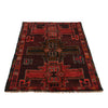Baluchi Rug Handmade Multi Floral 4x6 ft