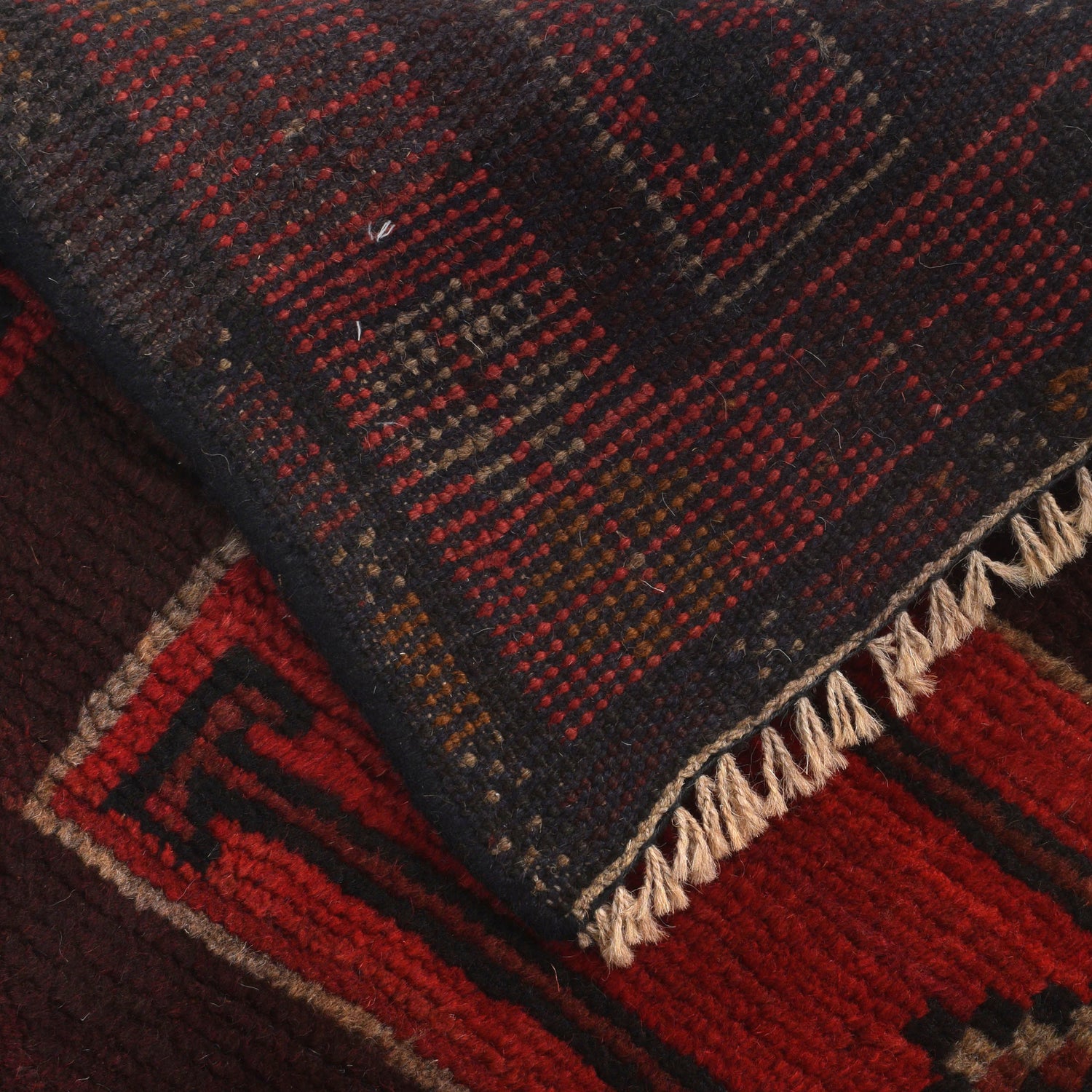 Baluchi Rug Handmade Multi Floral 4x6 ft