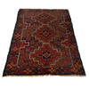 Baluchi Rug Handmade Multi Floral 4x6 ft