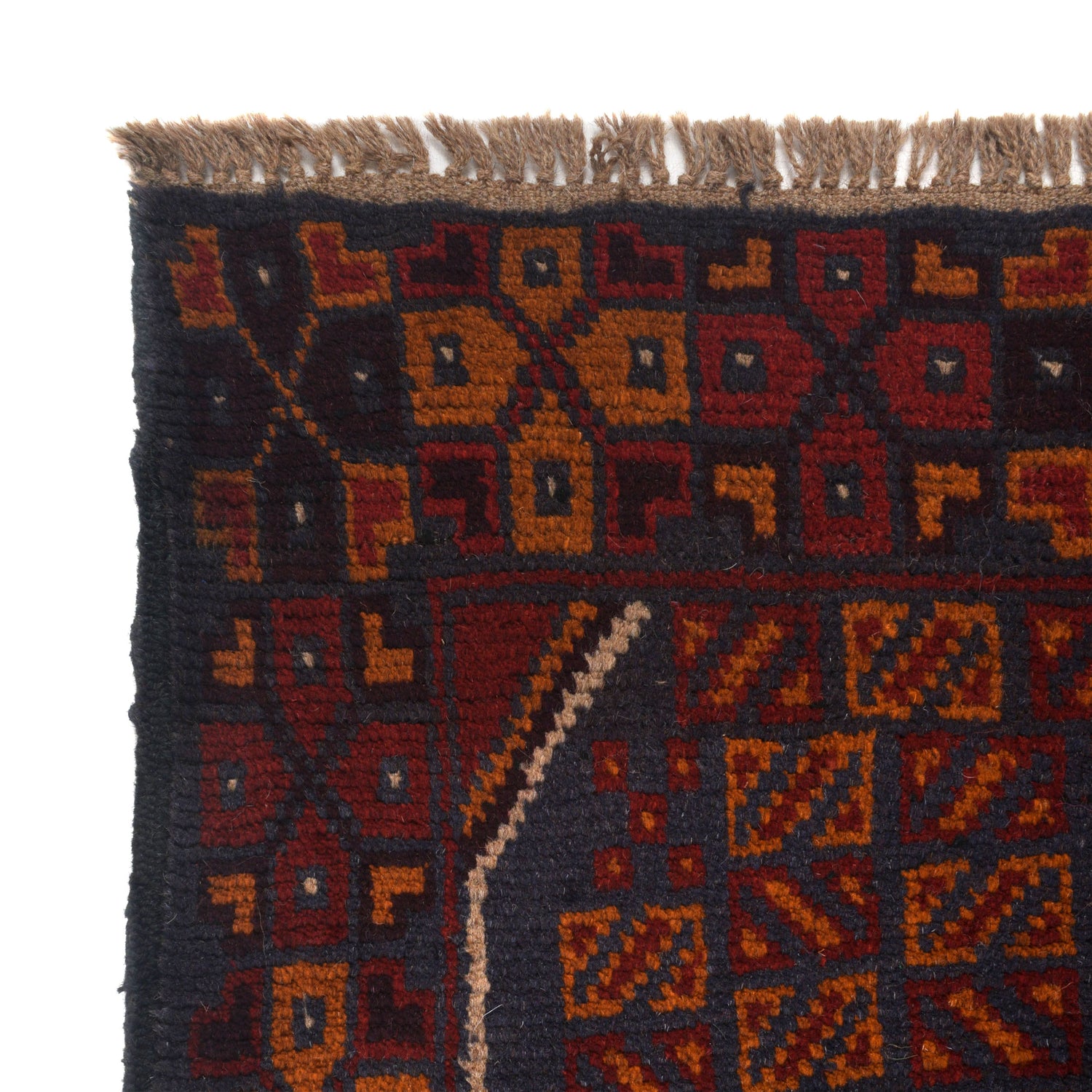 Baluchi Rug Handmade Multi Floral 4x6 ft