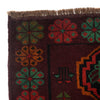 Baluchi Rug Handmade Multi Geometric 4x6 ft