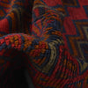 Baluchi Rug Handmade Red Geometric 4x6 ft