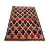 Baluchi Rug Handmade Tan Floral 4x6 ft