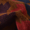 Baluchi Rug Handmade Brown Geometric 4x6 ft
