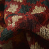 Baluchi Rug Handmade Red Geometric 4x6 ft