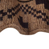 Baluchi Rug Handmade Tan Geometric 4x6 ft