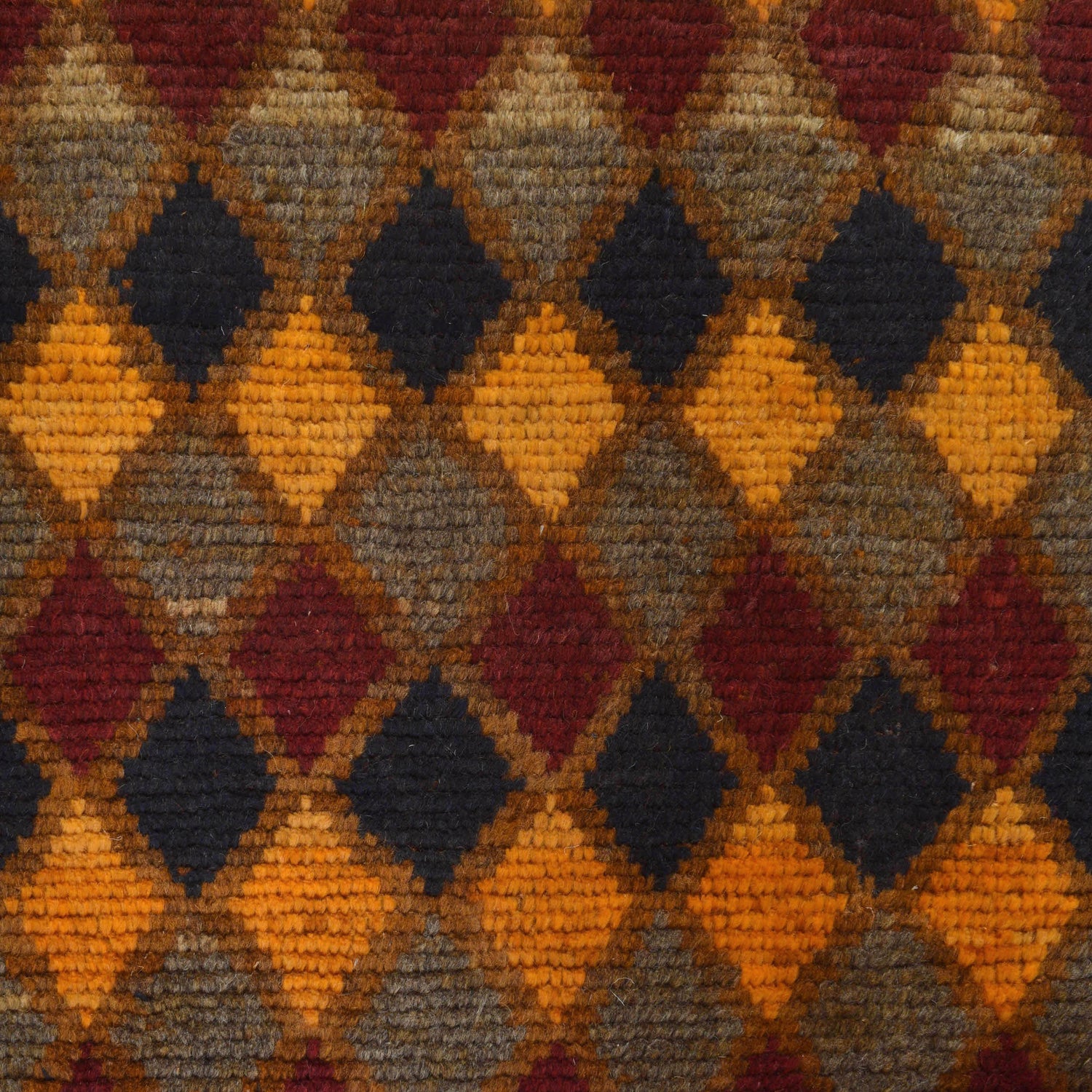 Baluchi Rug Handmade Orange Geometric 4x6 ft