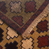 Baluchi Rug Handmade Multi Floral 4x6 ft