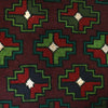 Baluchi Rug Handmade Multi Geometric 4x6 ft