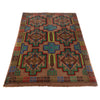 Baluchi Rug Handmade Light Brown Geometric 4x6 ft