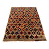 Baluchi Rug Handmade Tan Floral 4x6 ft
