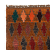 Baluchi Rug Handmade Orange Geometric 4x6 ft
