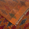 Baluchi Rug Handmade Orange Geometric 4x6 ft