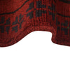 Baluchi Rug Handmade Red Geometric 4x6 ft