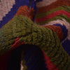 Baluchi Rug Handmade Multi Curvilinear 4x6 ft